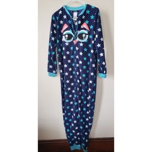 Junior's Joe Boxer Owl and Stars Fleece Onesie